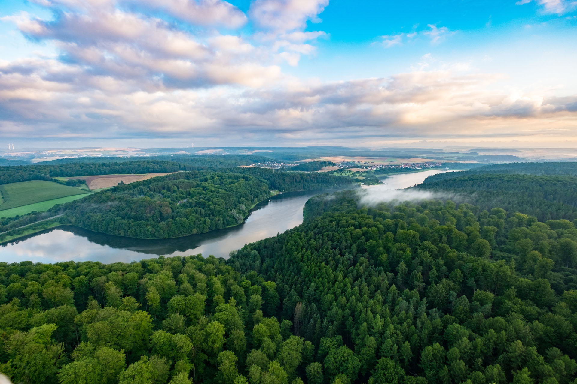 Twistesee Luftaufnahme Twistesee