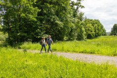 Wanderung Paar bei einer Wanderung