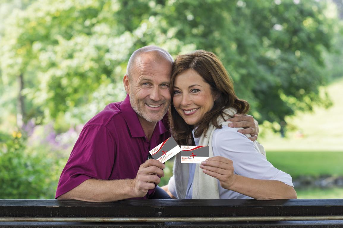 MeineCardPlus Paar mit der MeineCardPlus